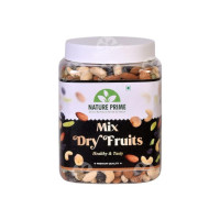 Nature Prime Mix Dry Fruits Almonds|Cashew|Kishmish|Apricot|Black Raisins|Dried Kiwi Almonds, Cashews, Raisins, Apricots, Kiwi  (1 kg)