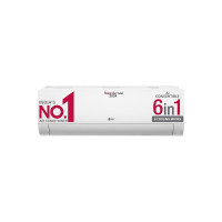LG 1.5 Ton 5 Star DUAL Inverter Split AC (Copper, AI Convertible 6-in-1 Cooling, 4 Way Air Swing, HD Filter with Anti-Virus Protection, 2024 Model, TS-Q19YNZE1, White) [Apply 750 off coupon+ 6656 off on ICICI CC 9 months No Cost EMI]